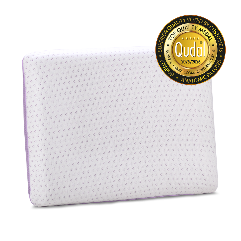 Vitapur ergonomski jastuk od memorijske pjene  Lavender Memory - 40x55 cm