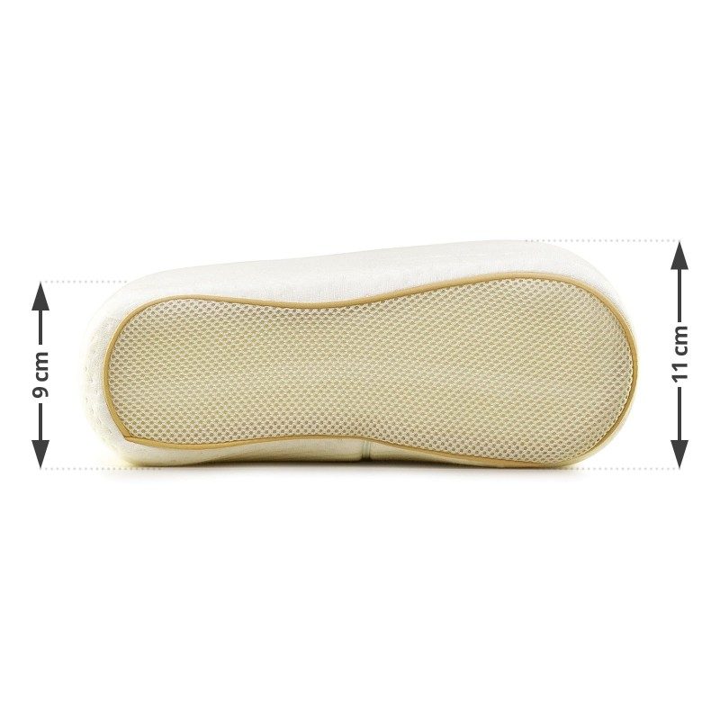 Anatomski oblik MemoDream jastuka od memorijske pjene je primjeren za sve koji većinoma spavate na boku ili leđima. Memorijska pjena spaja prednosti i karakteristike klasičnih jastuka i jastuka od lateksa. Potpuno se prilagođava tijelu, savršeno podupire vrat i kralježnicu te rasterećuje tijelo tijekom spavanja. Navlaka jastuka može se skinuti i prati na 40 °C.