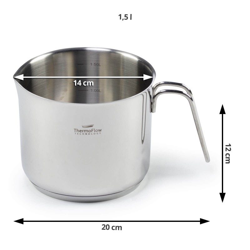 Lončić za mlijeko Rosmarino Pour&Cook II – 14 cm