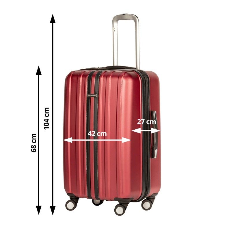 Kofer Scandinavia- crveni 60 L