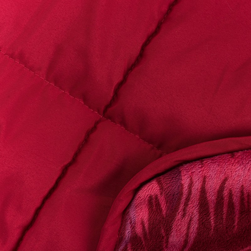 Dekorativni pokrivač/jastuk Vitapur SoftTouch 4u1 Tropical - crveni