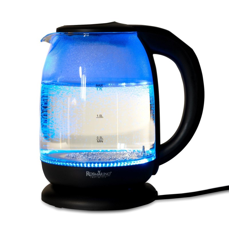 Stakleno kuhalo za vodu Rosmarino Infinity LED & Boil
