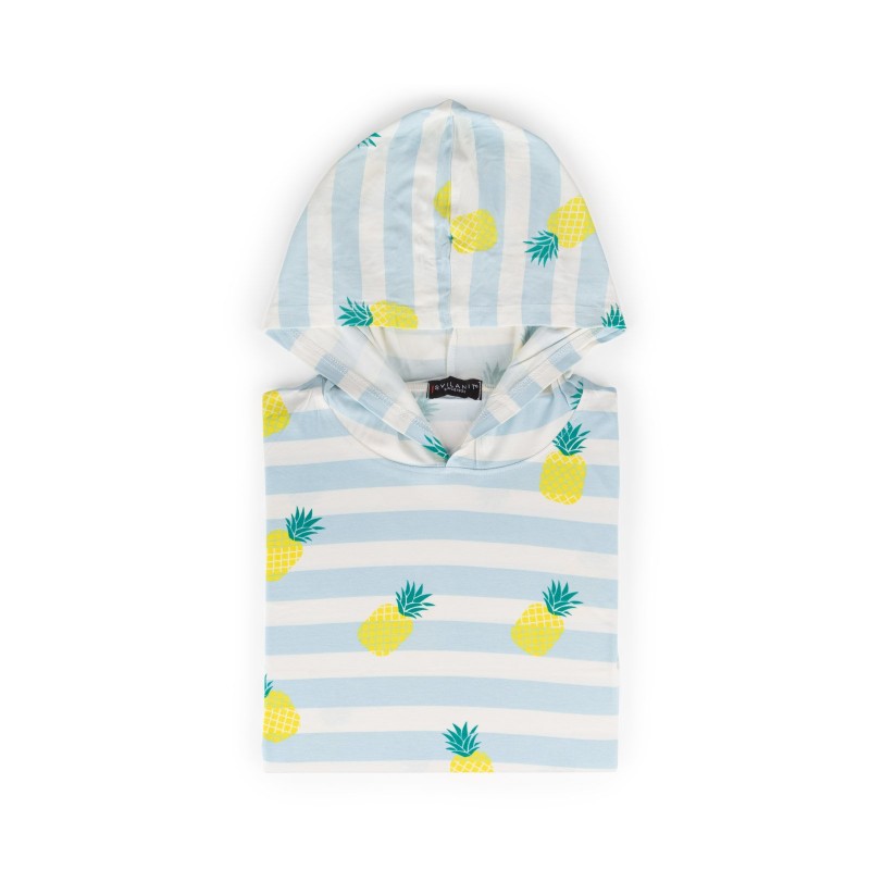 Ljetna dječja hoodie majica s kapuljačom - Pineapple