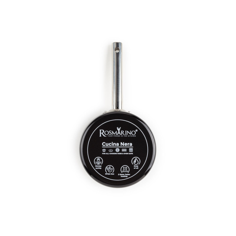 Lonac za umake s poklopcem Rosmarino Cucina Nera - 16 cm