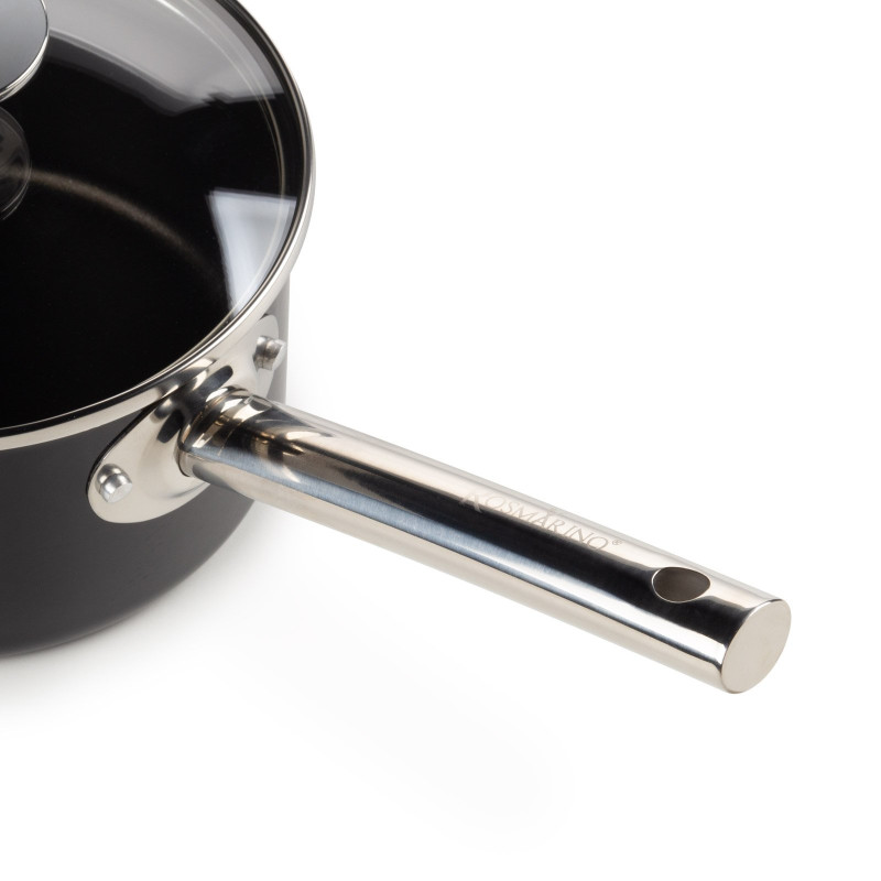 Lonac za umake s poklopcem Rosmarino Cucina Nera - 16 cm