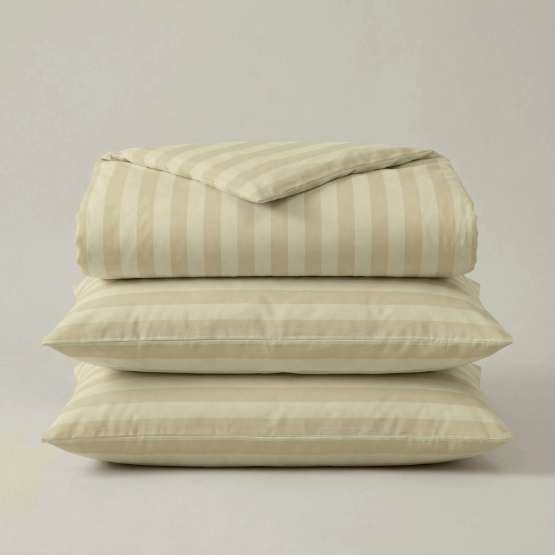Svilanit PREMIUM pamučno-satenska posteljina Isabella Beige – prestižna kvaliteta egipatskog pamuka
