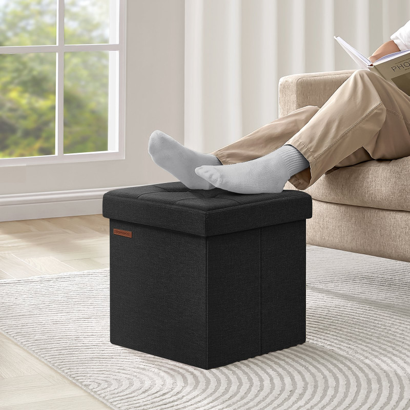 Tabure Songmics VitaBlis S - crni