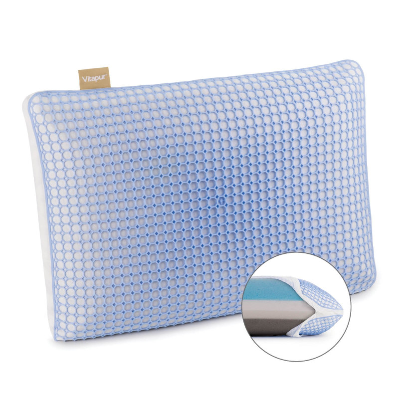 Vitapur hibridni ergonomski jastuk MemoElite Memory 3 u 1 – 40x60 cm