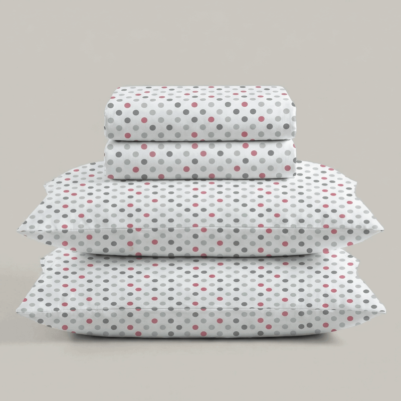 Pamučna posteljina Svilanit Polka