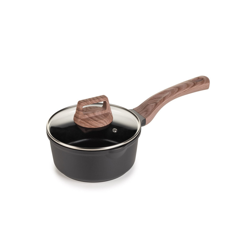 Rosmarino lonac za umake s poklopcem Black Line II – 18 cm