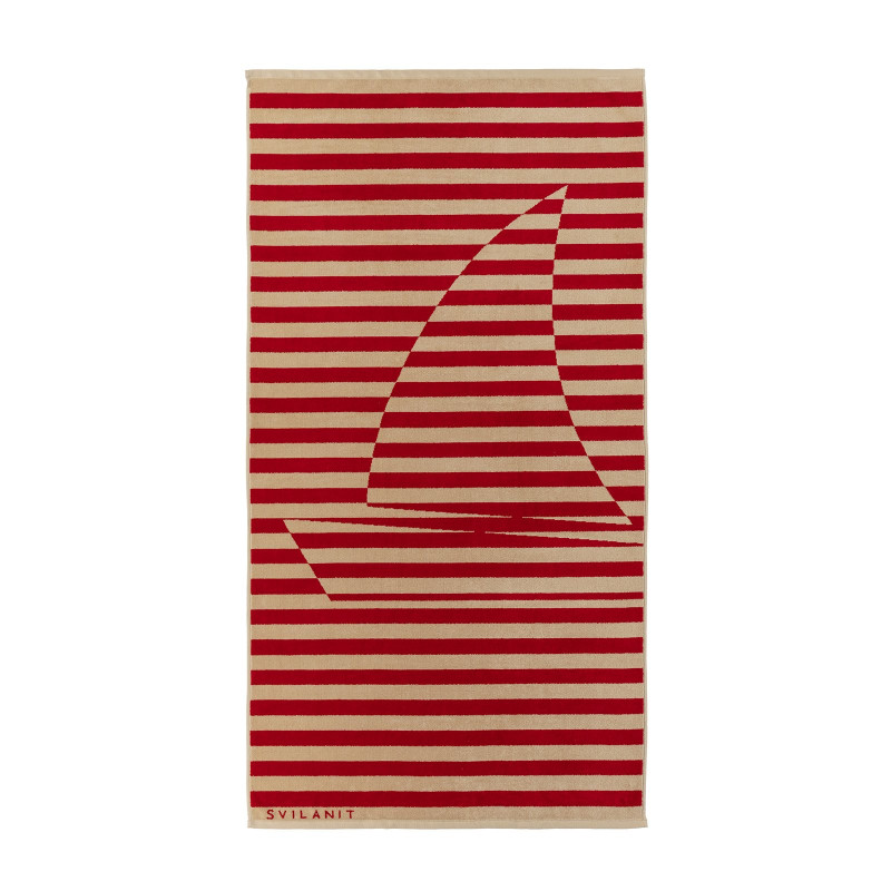 Svilanit premium ručnik za plažu Sailing Boat, 80 x 160 cm