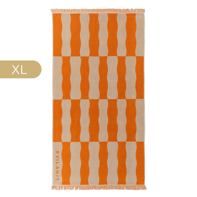 Svilanit premium veliki ručnik za plažu Retro, 100 x 180 cm