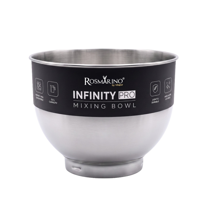 Čelična posuda za miješanje Rosmarino Infinity PRO – 5,5 L