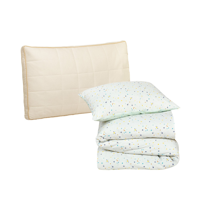Set dječjeg jastuka Vitapur My First Pillow i posteljine Svilanit Skyra