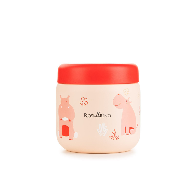 Dječja termo posuda za hranu Rosmarino LunchBuddy NOMI Hippo – 350 ml
