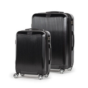Vitapur set putnih kofera Scandinavia Carbon Series - crni