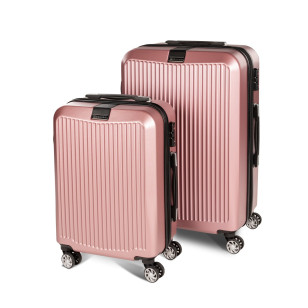 Vitapur set putnih kofera Scandinavia Carbon Series - rosegold