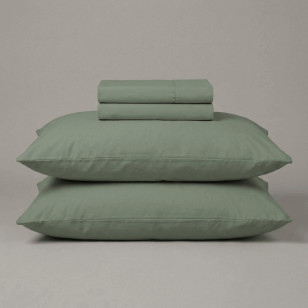 Pamučna posteljina Svilanit Bamboo Exclusive, zelena