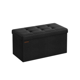 Tabure Songmics VitaBlis M - crni