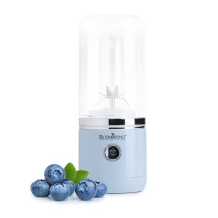 Prijenosni blender Rosmarino NutriMax 2 GO, svijetlo plavi