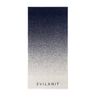 Ručnik za plažu Svilanit Ombre Blue, 80x160 cm
