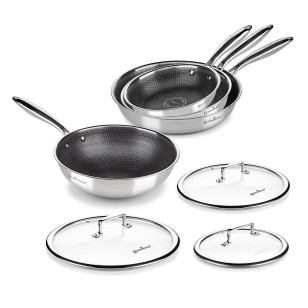 Vitapur 7-dijelni set tava s poklopcima Rosmarino HexaPro