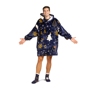 Vitapur Hoodie deka Svilanit ElegantXmass + poklon: čarape