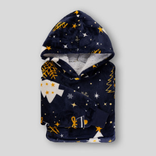 Vitapur Hoodie deka Svilanit ElegantXmass + poklon: čarape