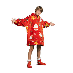Vitapur dječja hoodie deka Svilanit Xmass Joy + poklon: čarape