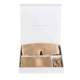 Svilanit set od vrhunske mulberry svile Caramel Queen