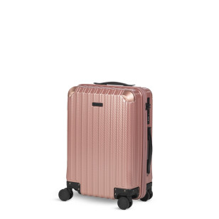 Kabinski putni kofer s USB priključkom Scandinavia Voyage Prestige – 40 L, rozi