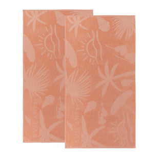 1+1 GRATIS Svilanit premium ručnik za plažu Summer Pink, 80 x 160 cm