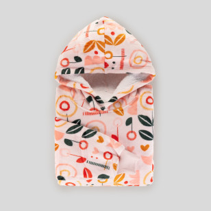 Hoodie deka s rukavima Svilanit Happy Garden + POKLON: čarape