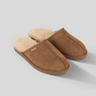 Tople muške papuče od prestižne ovčje vune Warm Step Luxury