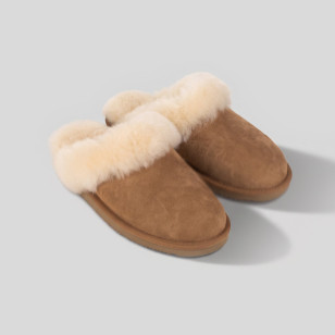 Tople ženske papuče od prestižne ovčje vune Warm Step Luxury