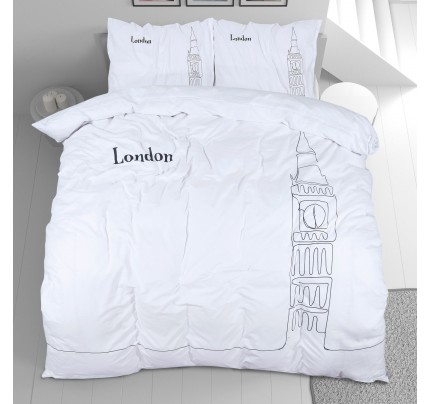 Pamučna posteljina Svilanit Day in London