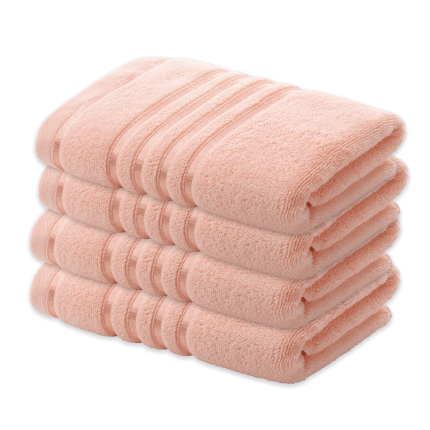 4-dijelni set ručnika Svilanit Quick Dry - marelica 4x70x140 cm