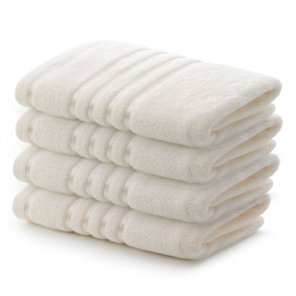 4-dijelni set ručnika Svilanit Quick Dry - bež 4 x 70 x 140 cm