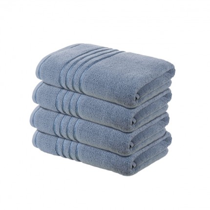 4-dijelni set ručnika Svilanit Quick Dry - plavi 4 x 50 x 100 cm
