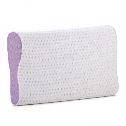 Anatomski jastuk Vitapur Lavender Memory - 30x50x7/9 cm