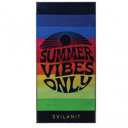 Ručnik za plažu Svilanit Summer Vibes Only, 80 x 160 cm