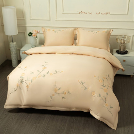 Vitapur pamučno satenska PREMIUM vezena posteljina Svilanit Florence