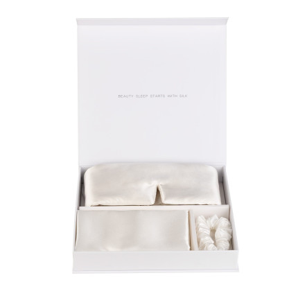 Svilanit set od vrhunske mulberry svile White Queen