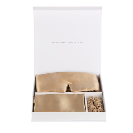 Svilanit set od vrhunske mulberry svile Caramel Queen