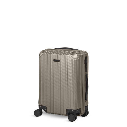 Scandinavia putni kofer s USB priključkom Voyage Carbon Series, 40 L, srebrni