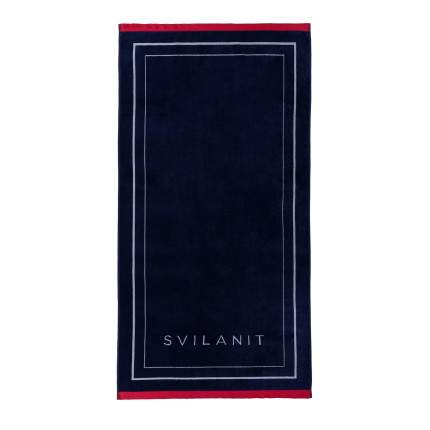Svilanit premium ručnik za plažu Frames, 80 x 160 cm