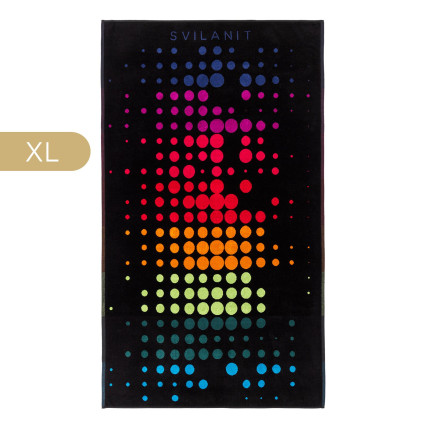 Svilanit premium veliki ručnik za plažu Rainbow, 100 x 180 cm