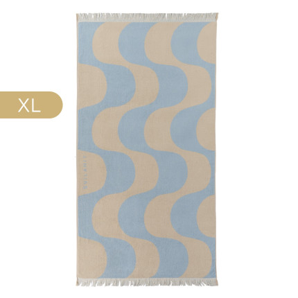 Svilanit premium veliki ručnik za plažu Waves, 100 x 180 cm
