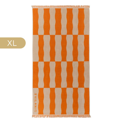 Svilanit premium veliki ručnik za plažu Retro, 100 x 180 cm