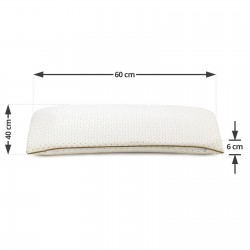 Klasični jastuk od lateksa Vitapur, veći i niži - 60x40 cm